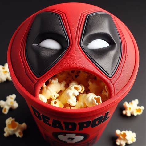 deadpool and wolverine popcorn bucket